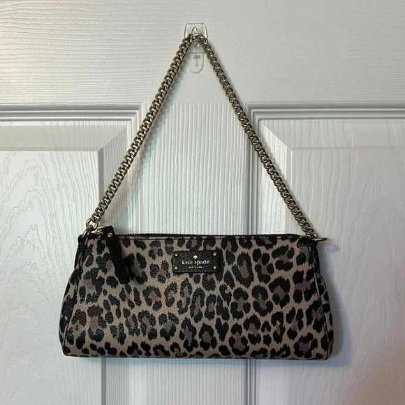 Kate Spade Grove Street Leopard Jane Crossbody Bag - Picture 3 of 9